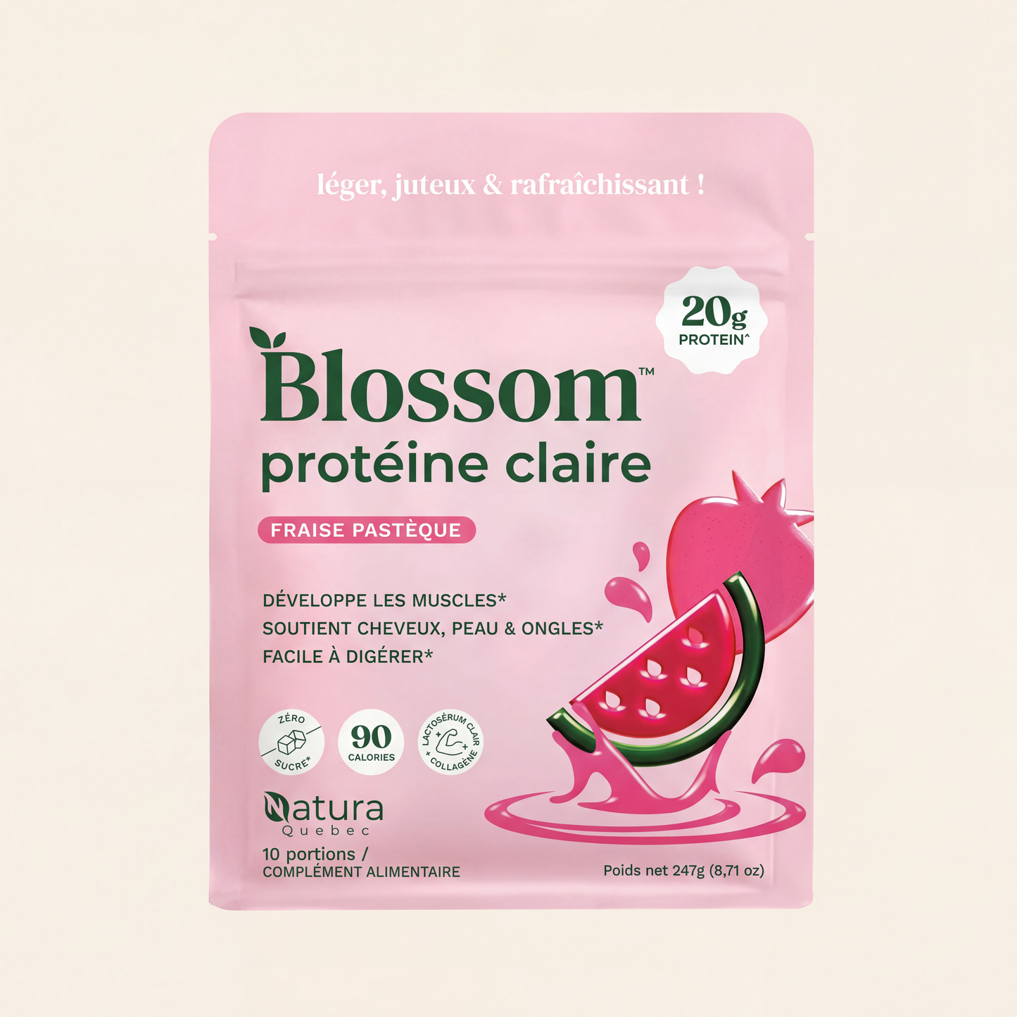 Blossom™ protéine claire