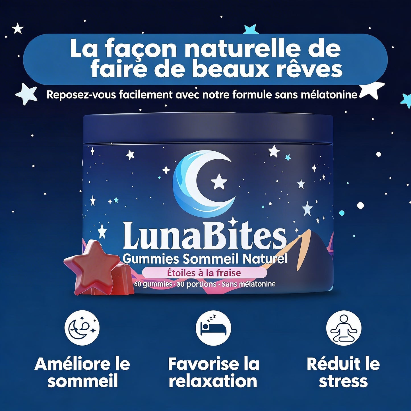 Gommes LunaBites Sleep