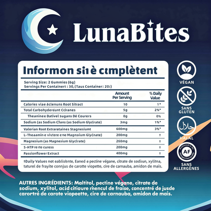 Gommes LunaBites Sleep