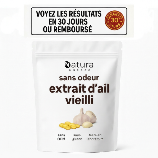 Extrait d’ail vieilli, 7500 mg, inodore
