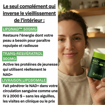NAD+ Advancé - Capsules anti-âge