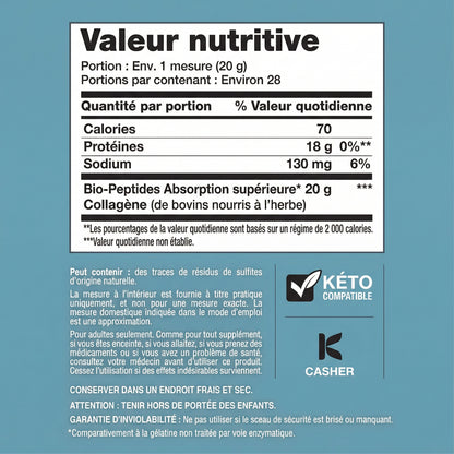 Beautify Poudre aux Peptides de Collagène (Mensuel)